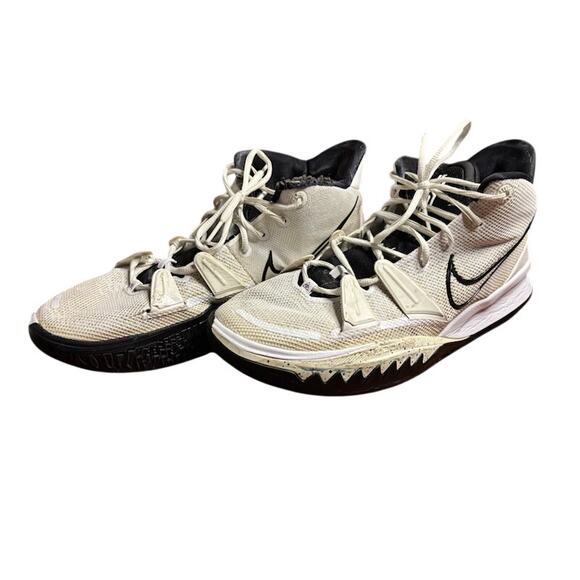 Nike Kyrie 7 VII Basketball Shoes White Black Men’s Performance Sneakers sz 13 main image 6